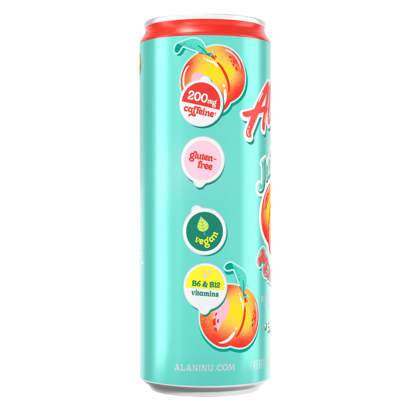 Alani Nu Energy Juicy Peach 12oz Can