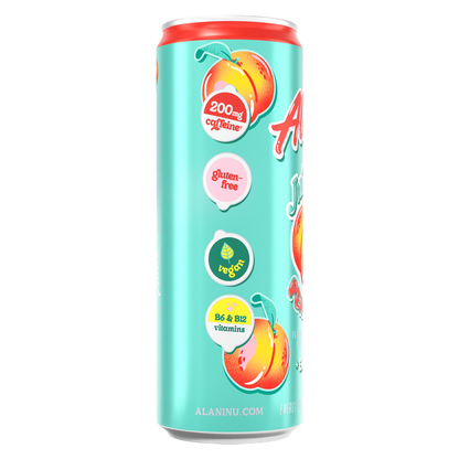 Alani Nu Energy Juicy Peach 12oz Can