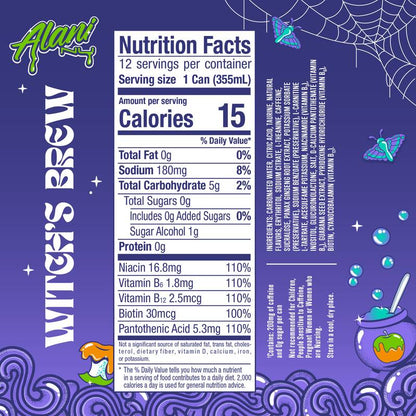 Alani Energy Witches Brew 12oz Can