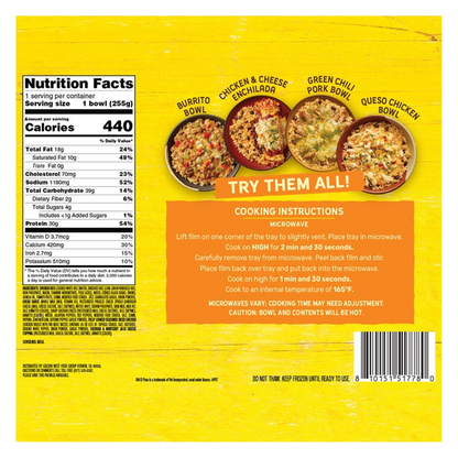 Old El Paso Queso Chicken with Rice Bowl 9oz