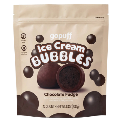 Chocolate Fudge Ice Cream Bubbles - 8 oz