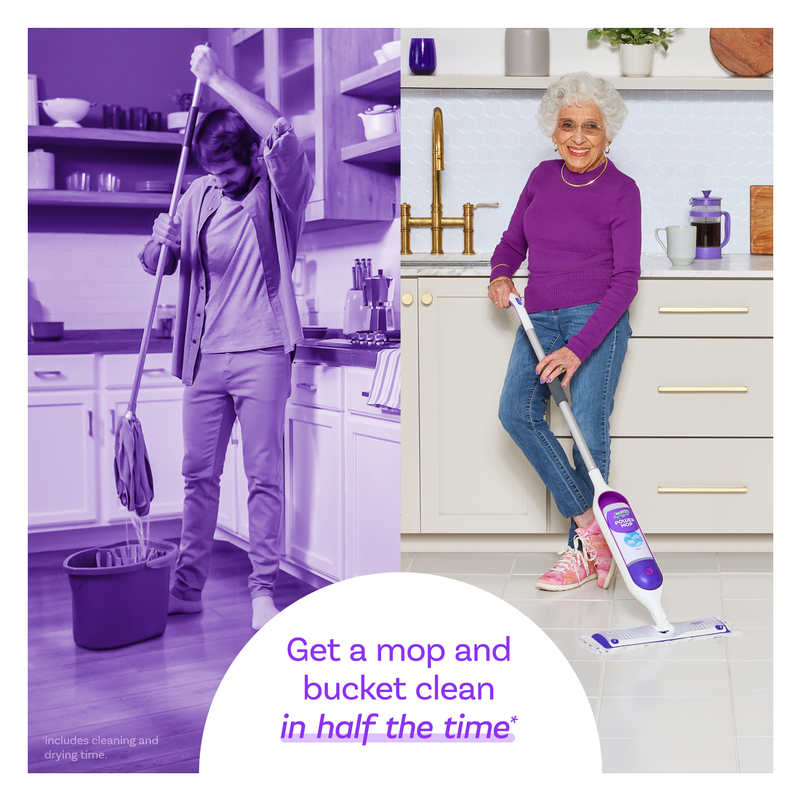 Swiffer PowerMop Multi-Surface Mopping Pad Refills, 8pk