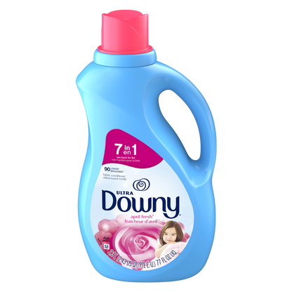 Downy Ultra Liquid Fabric Softener April Fresh Scent 77oz