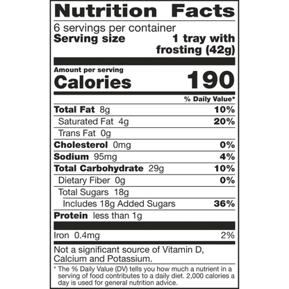 Dunkaroos, Vanilla Cookies and Vanilla Frosting, 6 ct, 9 oz