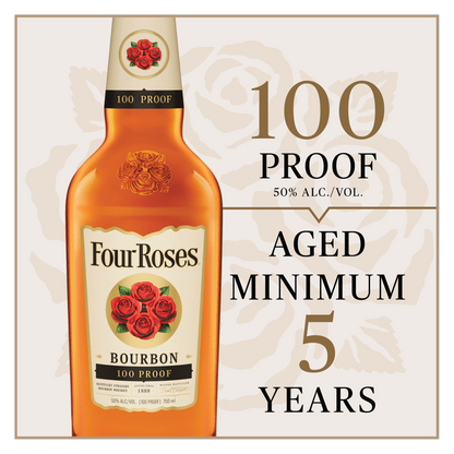 Four Roses Bourbon 100 Proof 750ml Bottle