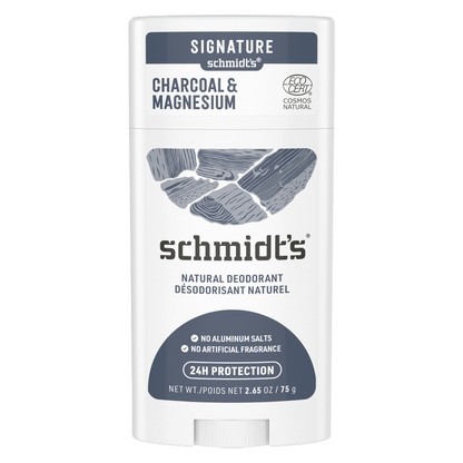 Schmidt's Charcoal & Magnesium Deodorant Stick 2.65oz