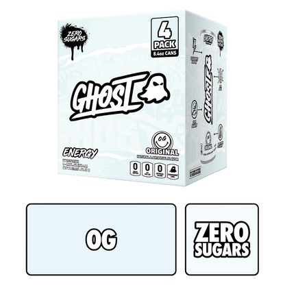 GHOST Energy Zero Sugar OG 4pk 8.4oz Can
