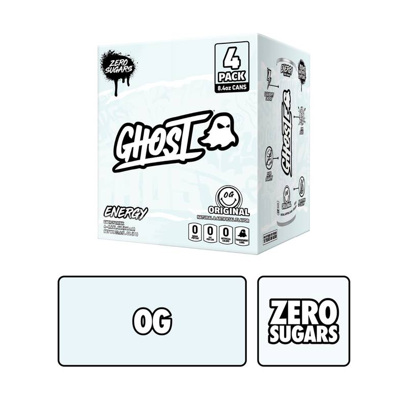 GHOST Energy Zero Sugar OG 4pk 8.4oz Can
