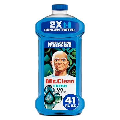 Mr. Clean All Purpose Cleaner,  Floor Cleaner for Mopping, Cleaning Liquid, Unstopables, 41oz