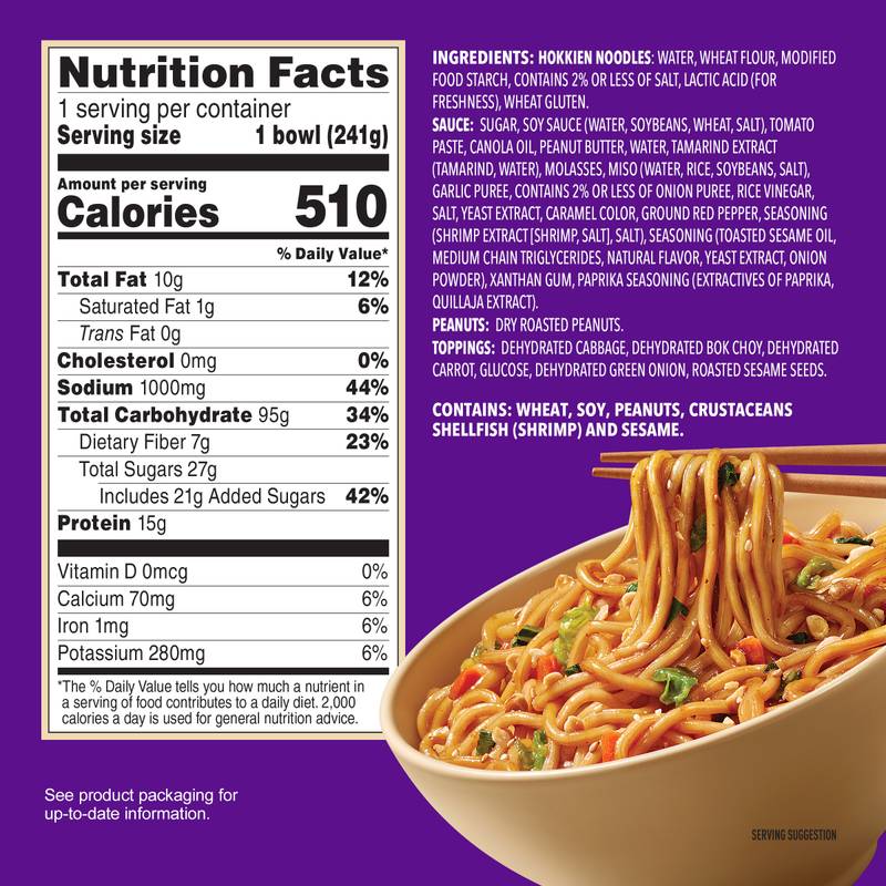 Annie Chun's Pad Thai Noodle Bowl 8.53oz