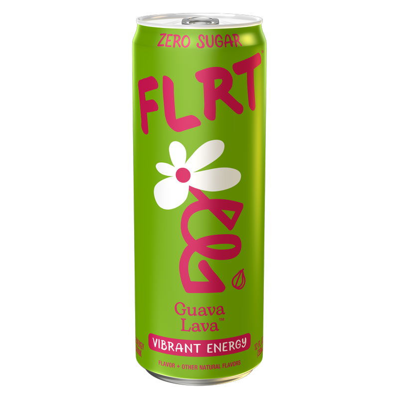 FLRT Guava Lava Energy Drink 12oz Can