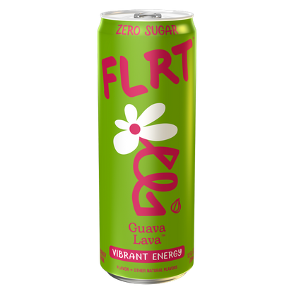 FLRT Guava Lava Energy Drink 12oz Can