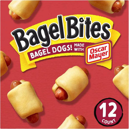 Bagel Bites Frozen Bagel Hot Dogs 12ct 7.75oz