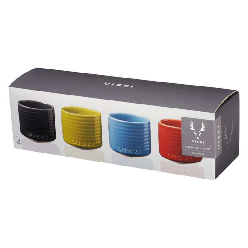 Viski Soju Ceramic Cups, S/4