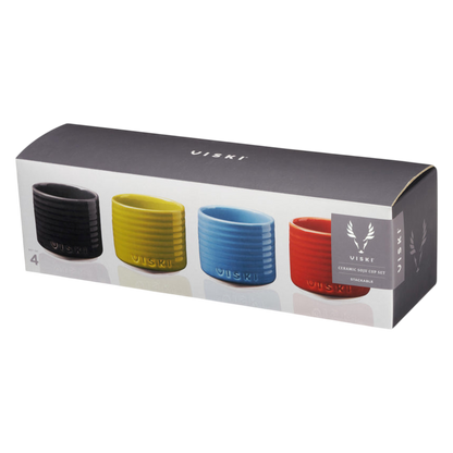 Viski Soju Ceramic Cups, S/4