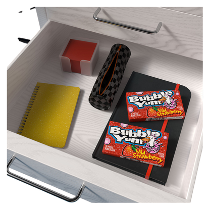 Bubble Yum Wild Strawberry Gum, 2.82 oz
