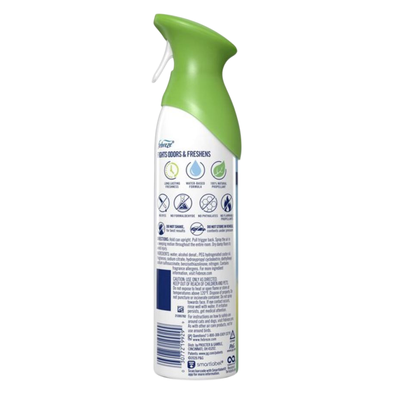 Febreze Air Mist, Air Freshener Spray, Odor Fighting Room Spray, Gain Original, 8.1oz, 1ct