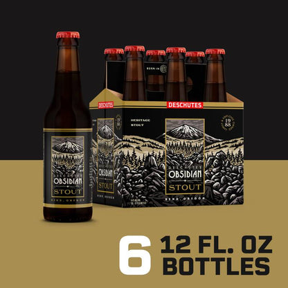 Deschutes Obsidian Stout 6/12oz Bottle
