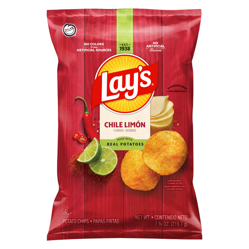 Lay's Chile Limon Potato Chips 7.7oz