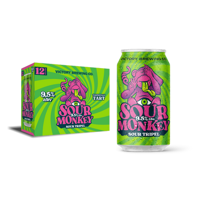 Victory Sour Monkey 12pk 12oz Can 9.5% ABV - Victory – BevMo!