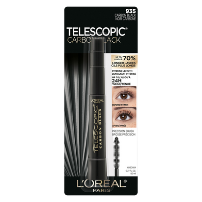 L'Oreal Paris Telescopic Original Mascara, Carbon Black