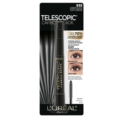 L'Oreal Paris Telescopic Original Mascara, Carbon Black
