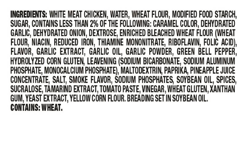 Farm Rich BBQ Style Popcorn Chicken 8oz