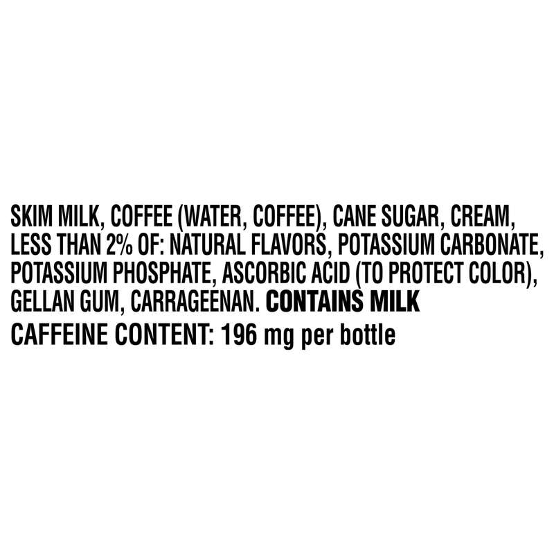 Dunkin' French Vanilla Iced Coffee 13.7oz Btl