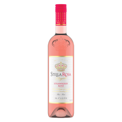Stella Rosa Strawberry Rose Semi-Sweet Rose Wine 750 ml