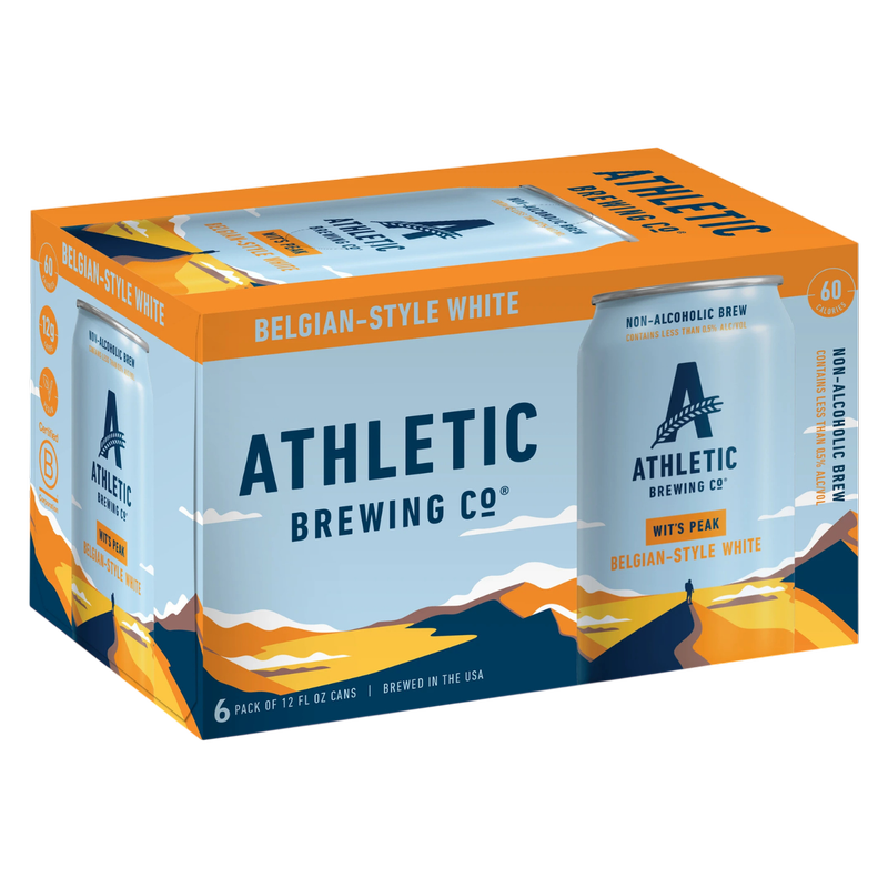Athletic Brewing Seasonal - Wit's Peak 6pk 12oz Can