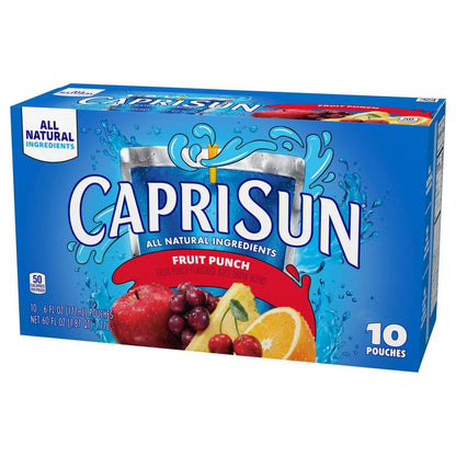 Capri Sun Fruit Punch 10pk 6oz Pouch