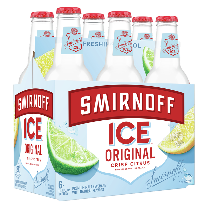 Smirnoff Ice Original 6pk 11.2oz Btl 4.5% ABV