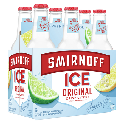 Smirnoff Ice Original 6pk 11.2oz Btl 4.5% ABV