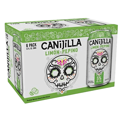 Canijilla Hard Seltzer Limon-Pepino 6pk 12oz Can