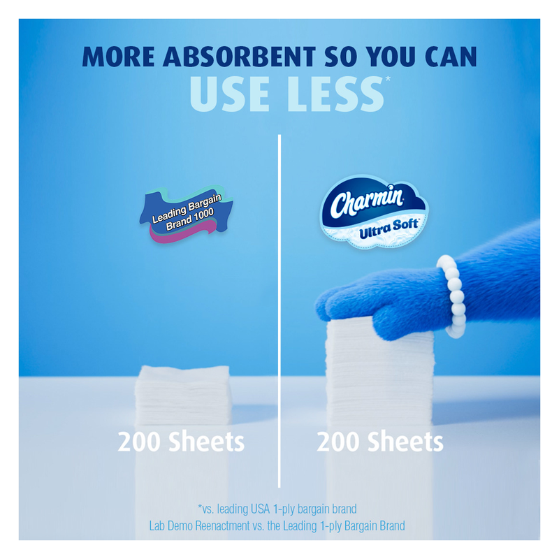 Charmin 12ct Ultra Soft Toilet Paper Mega Rolls