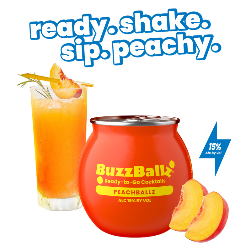 BuzzBallz Chillers Peach 187ml