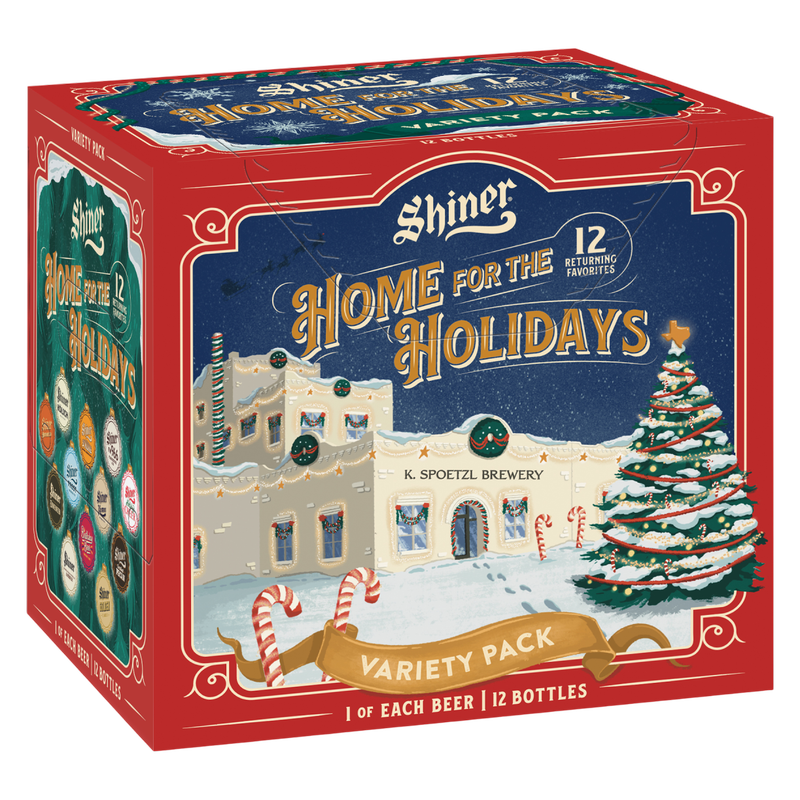 Shiner Home for The Holiday Variety 12pk 12oz Btl