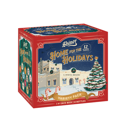 Shiner Home for The Holiday Variety 12pk 12oz Btl