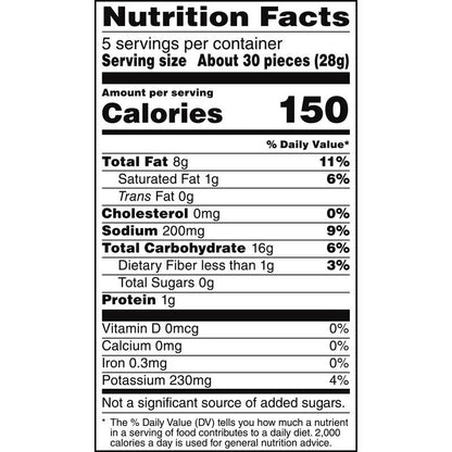 Lay's Poppables Sea Salt Potato Snacks 5oz