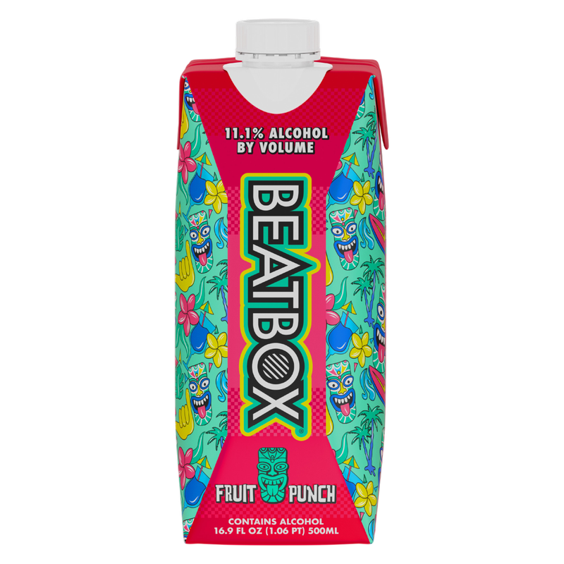 BeatBox Fruit Punch 500ml 11.1% ABV Wine Party Punch