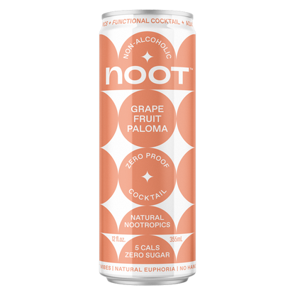 Noot Grapefruit Paloma Non-Alcoholic Cocktail 12oz Can