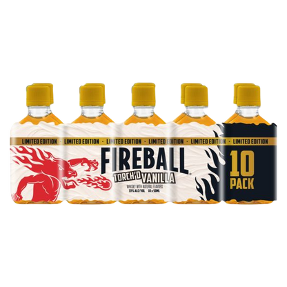 Fireball Vanilla Whiskey 10pk 50ml (66 Proof)