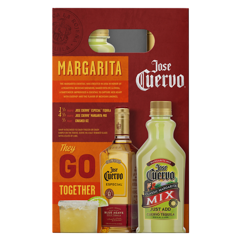 Jose Cuervo Especial Gold with Margarita Mix Tequila 750ml (80 Proof)