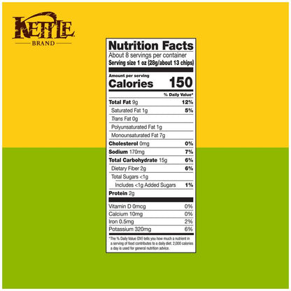 Kettle Brand Jalapeno Potato Chips 8.5oz