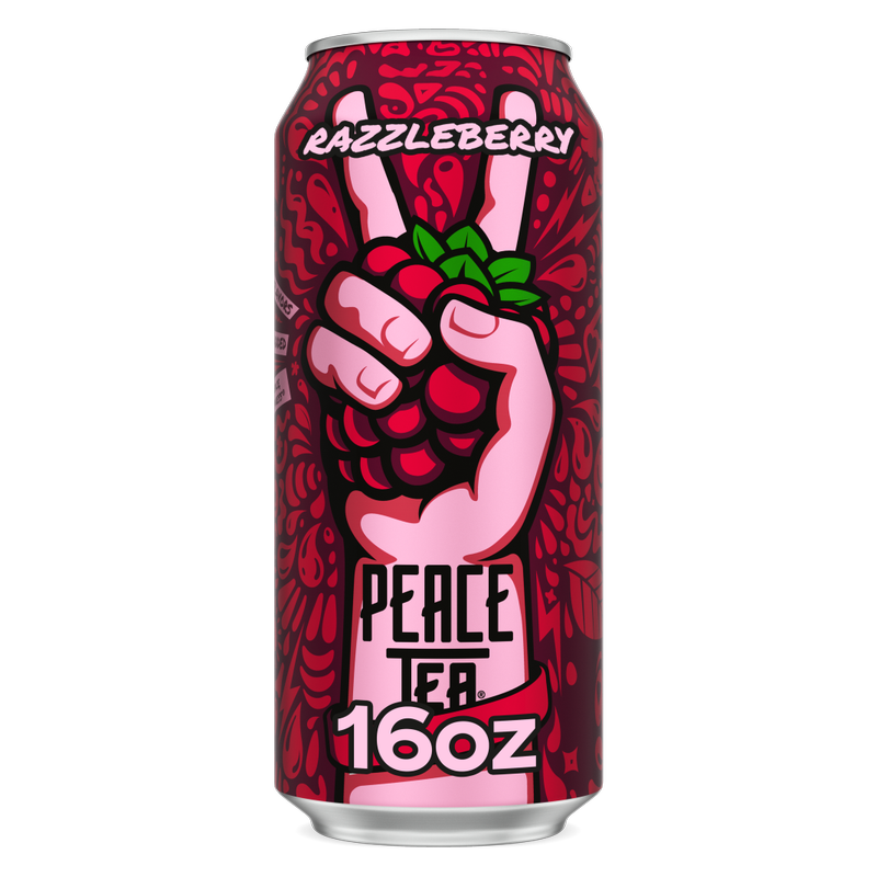 Peace Tea Razzleberry 16oz Can - Peace Tea – BevMo!