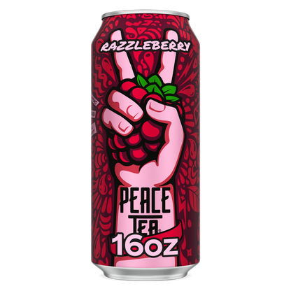 Peace Tea Razzleberry 16oz Can