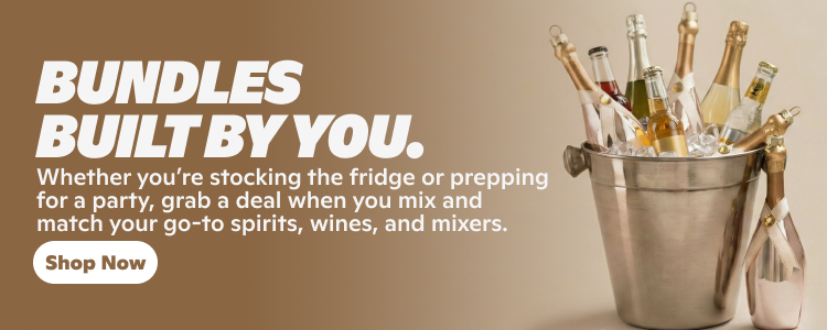 Bundles built by you. Whether you're stocking the fridge or prepping for a party, grab a deal when you mix and match your go-to spirits, wines, and mixers. Shop now.