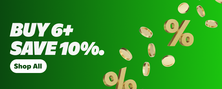 Buy 6+, save 10%. Shop all