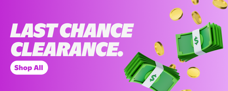 Last chance clearance. Shop all.