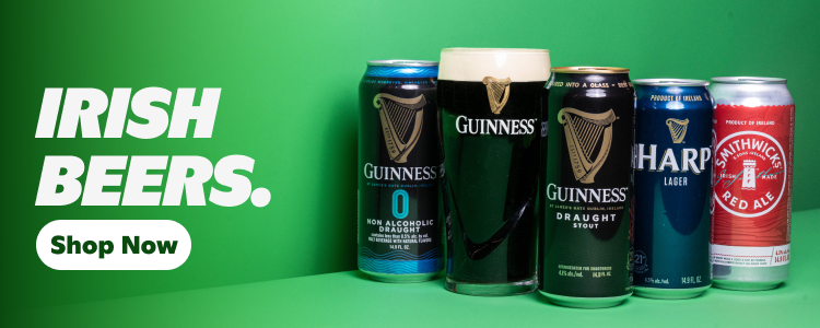 Irish beers. Shop now
